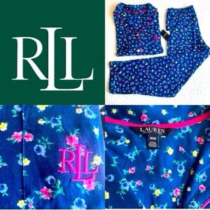 NWT  Ralph Lauren Soft-touch Comfort PJ set Size M